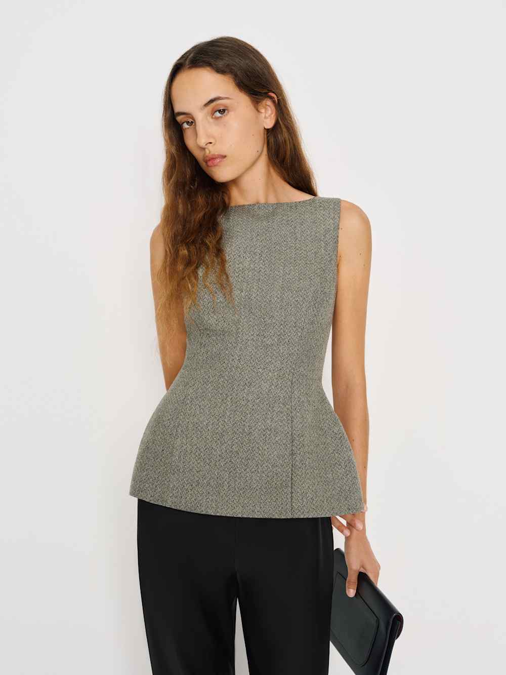 Reformation Nolyn Top - Earl Grey