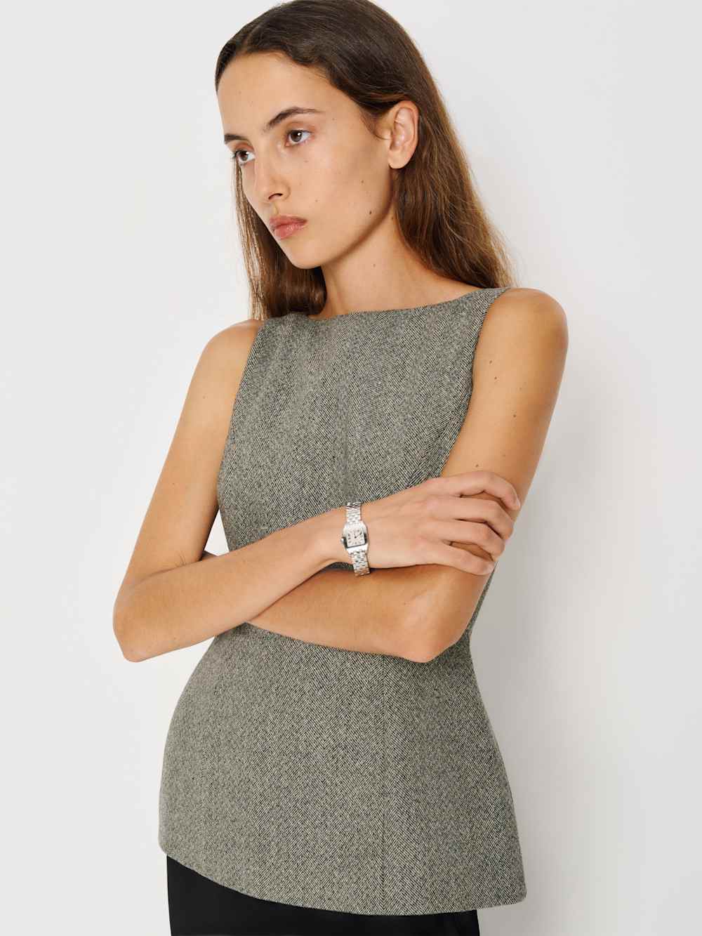 Reformation Nolyn Top - Earl Grey