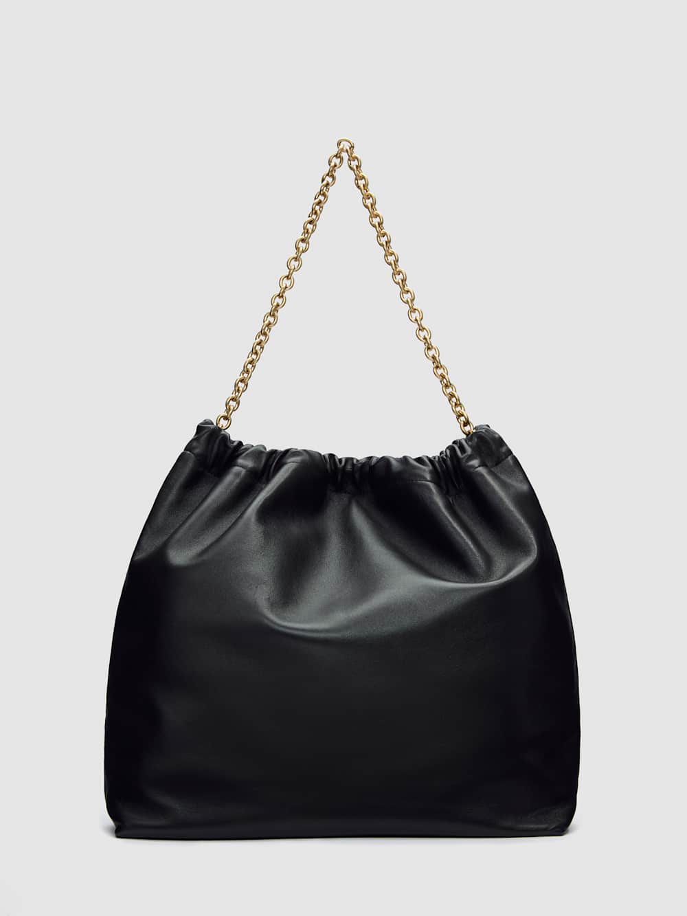 Reformation Dahlia Tote Bag - Black Leather