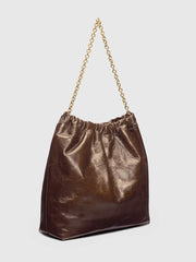 Reformation Dahlia Tote Bag - Mocha Leather