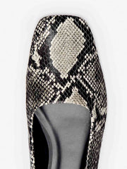 Reformation Inez Ballet Flat - Roccia Snake