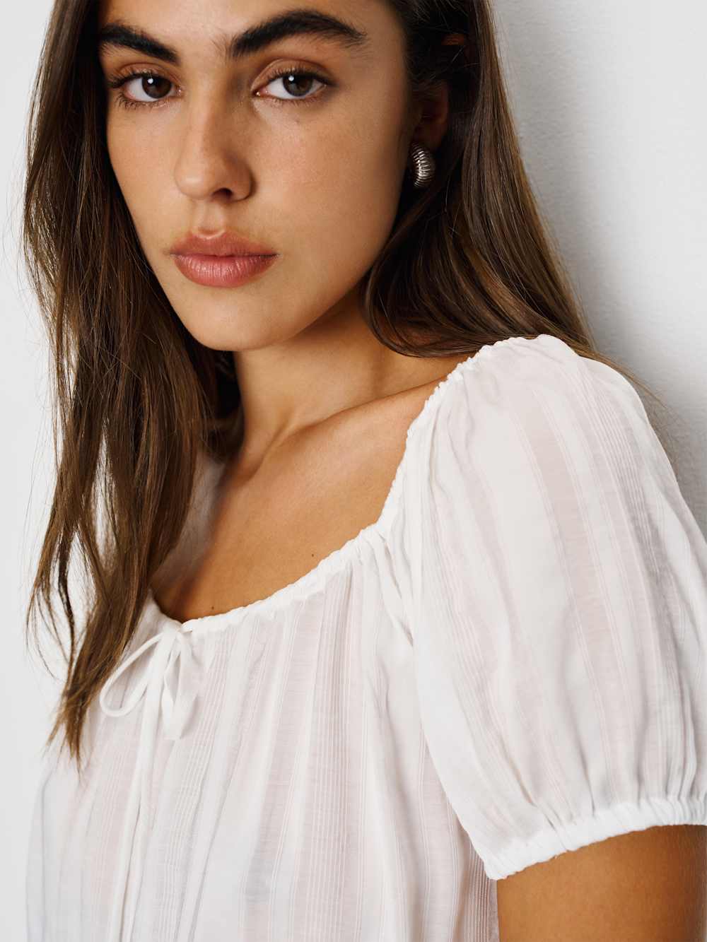 Reformation Rhia Top - White