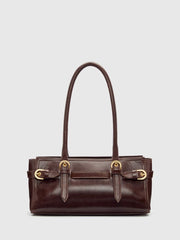 Reformation Beatrice Shoulder Bag - Chestnut Leather