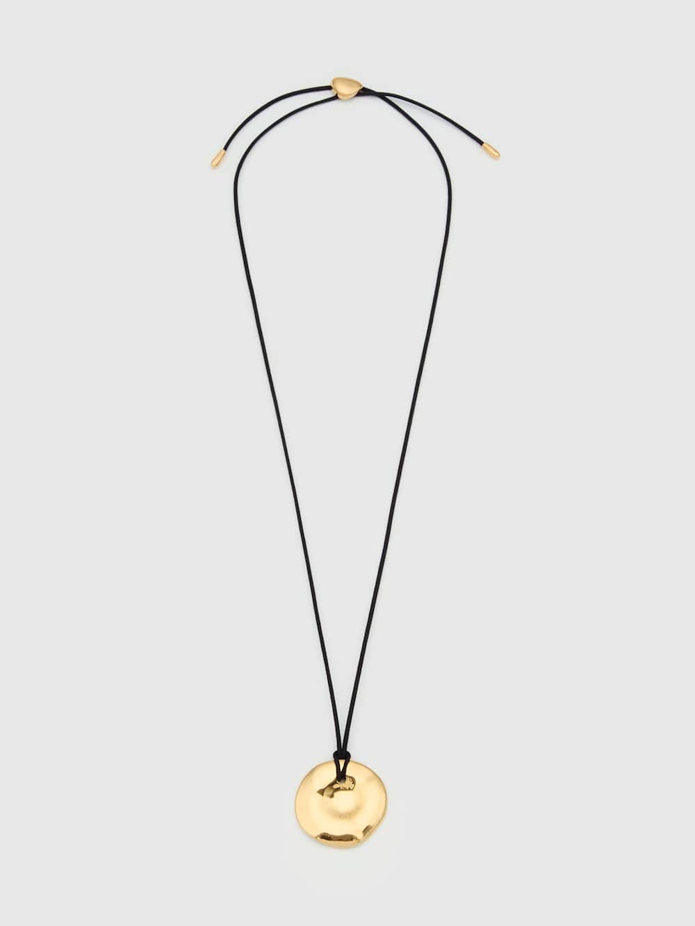 Reformation Estelle Necklace - Gold Black