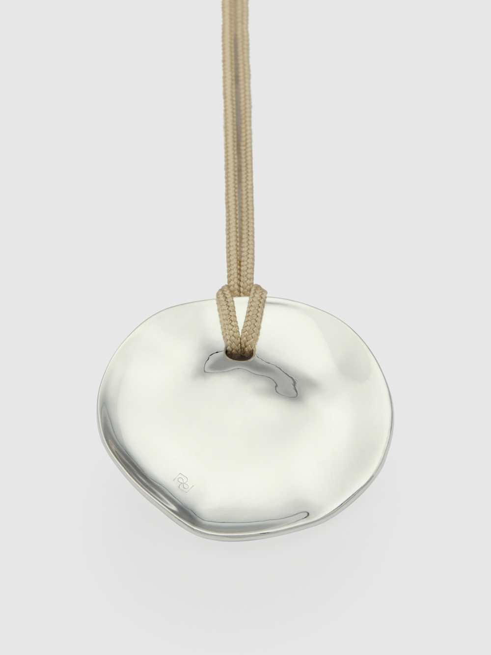 Reformation Estelle Necklace - Silver Ivory