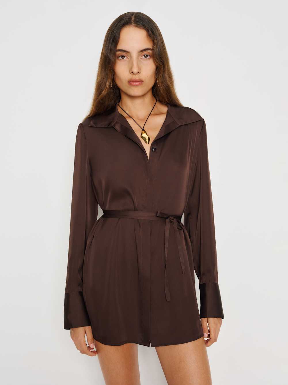 Reformation Carmel Necklace - Gold Black