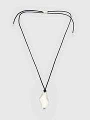 Reformation Carmel Necklace - Silver Black