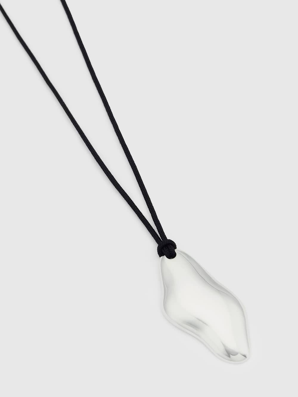 Reformation Carmel Necklace - Silver Black