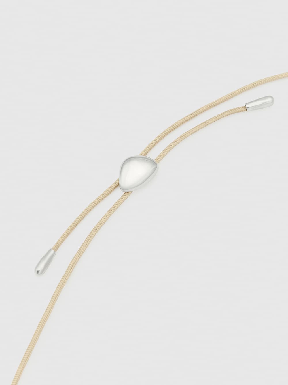 Reformation Carmel Necklace - Silver Ivory