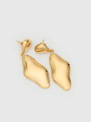 Reformation Carmel Drop Earrings - Gold