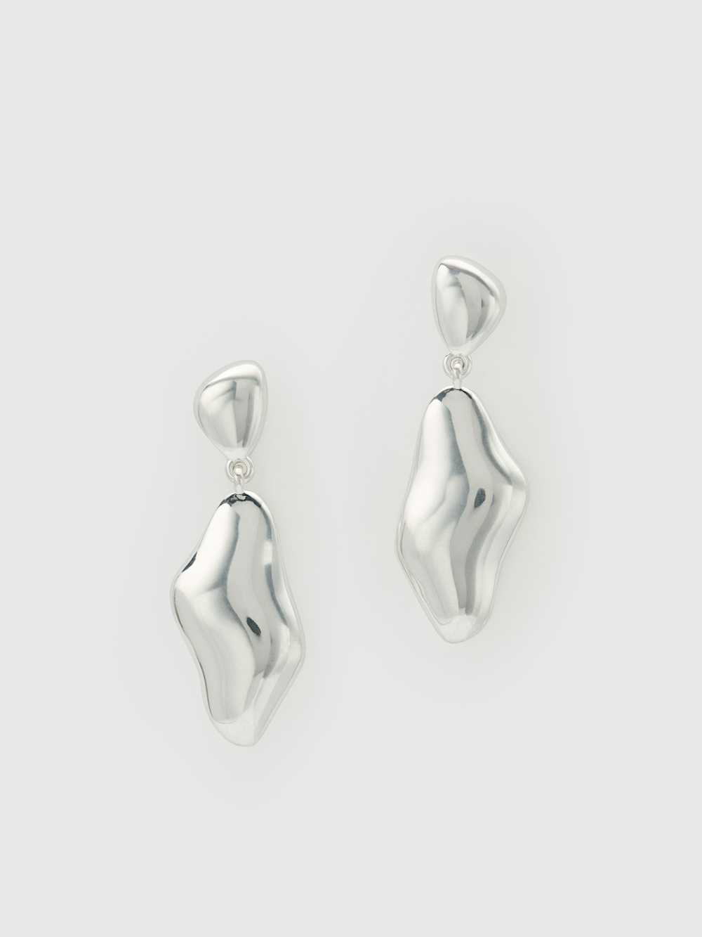 Reformation Carmel Drop Earrings - Silver