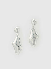 Reformation Carmel Drop Earrings - Silver