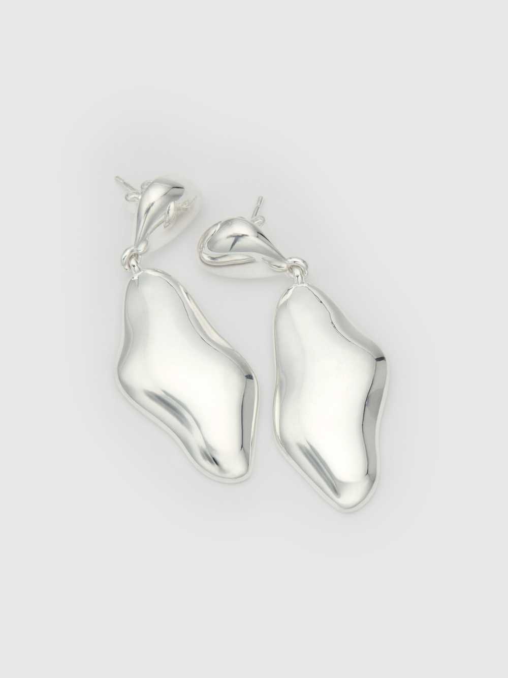 Reformation Carmel Drop Earrings - Silver