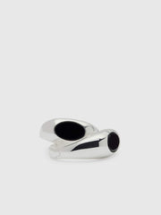Reformation Mabel Earrings - Silver Onyx