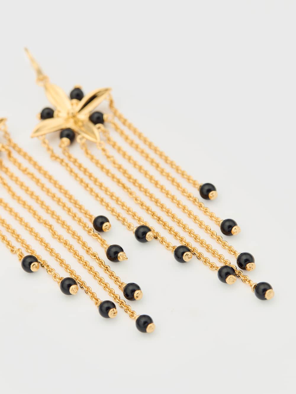 Reformation Marjorie Earrings - Gold Onyx