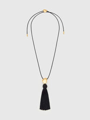 Reformation Dolores Tassel Necklace - Gold